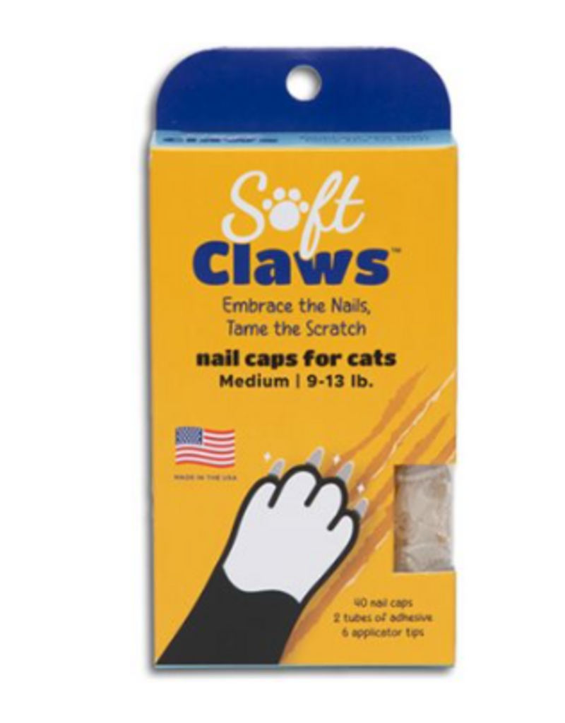 Soft claws capuchons à ongles pour chats moyens