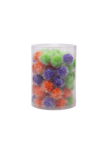 Bud'z Bud'z jouets en jarre pour chat - balles pompons