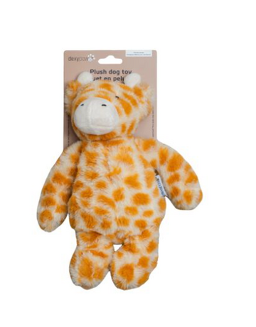 Dexypaws Dexypaws jouet en peluche pour chien - girafe
