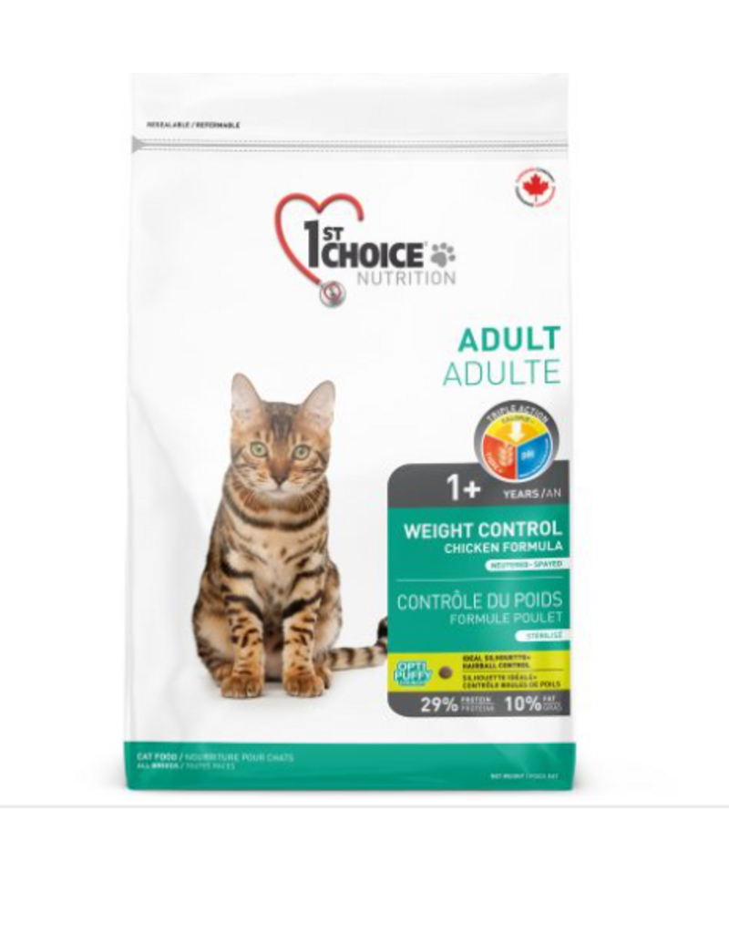 1st choice 1st Choice nourriture pour chat, contrôle du poids - poulet 10kg