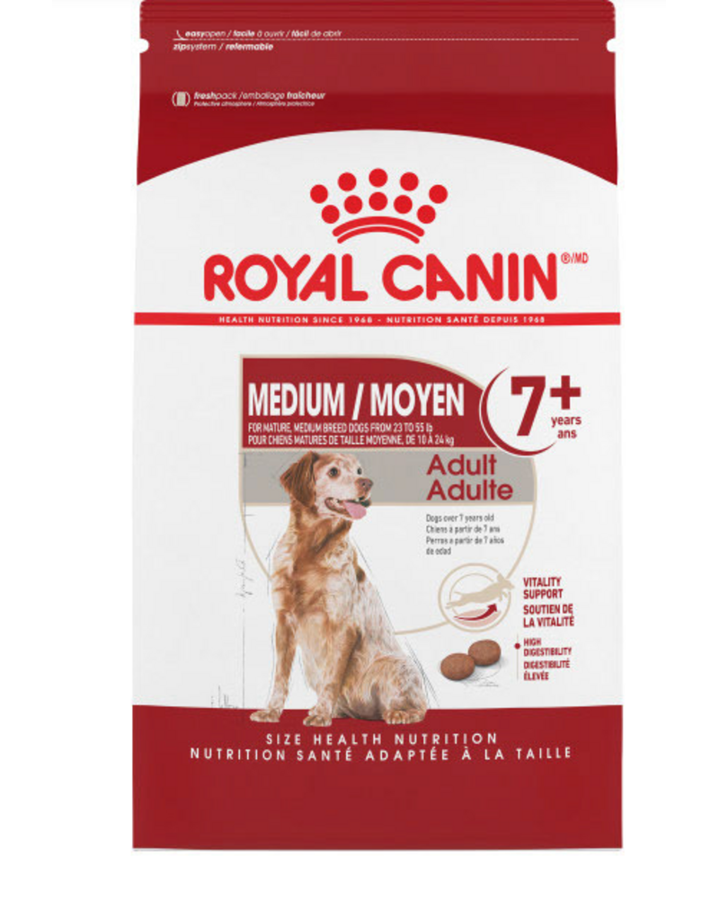 Royal Canin Royal canin chien mature de race moyenne 7+ 30lb