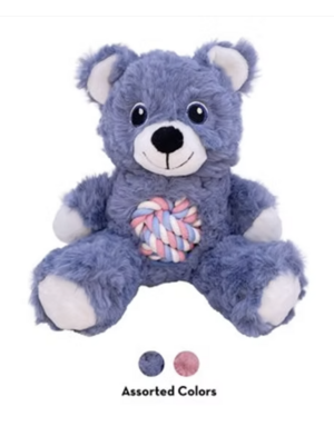 Kong KONG « Knots Teddy » Ourson Assorti Petit