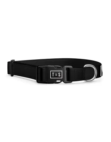 Tella & Stella Tella & Stella collier pour chien ''Black'' petit