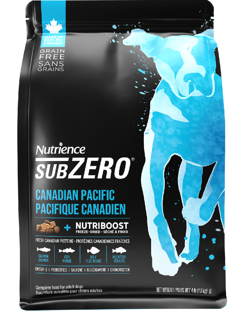 Nutrience SubZero pacifique canadien croquettes pour chiens