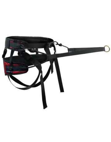 Nahak Nahak ceinture de traction hybride - rouge moyen