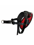 Nahak Nahak harnais de marche pour chien - rouge moyen