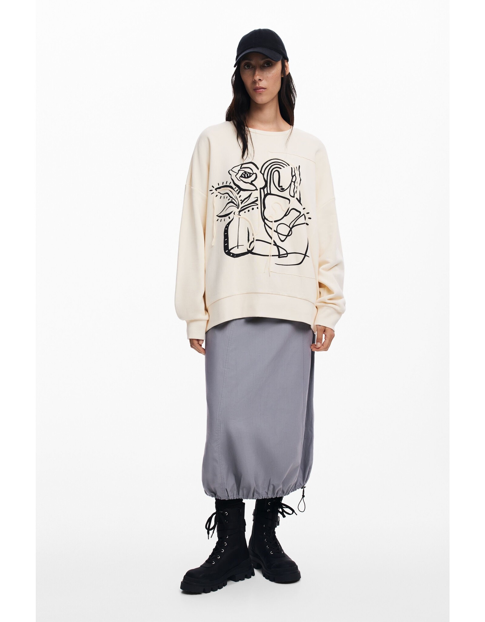 DESIGUAL 24WWSK06 SWEATER
