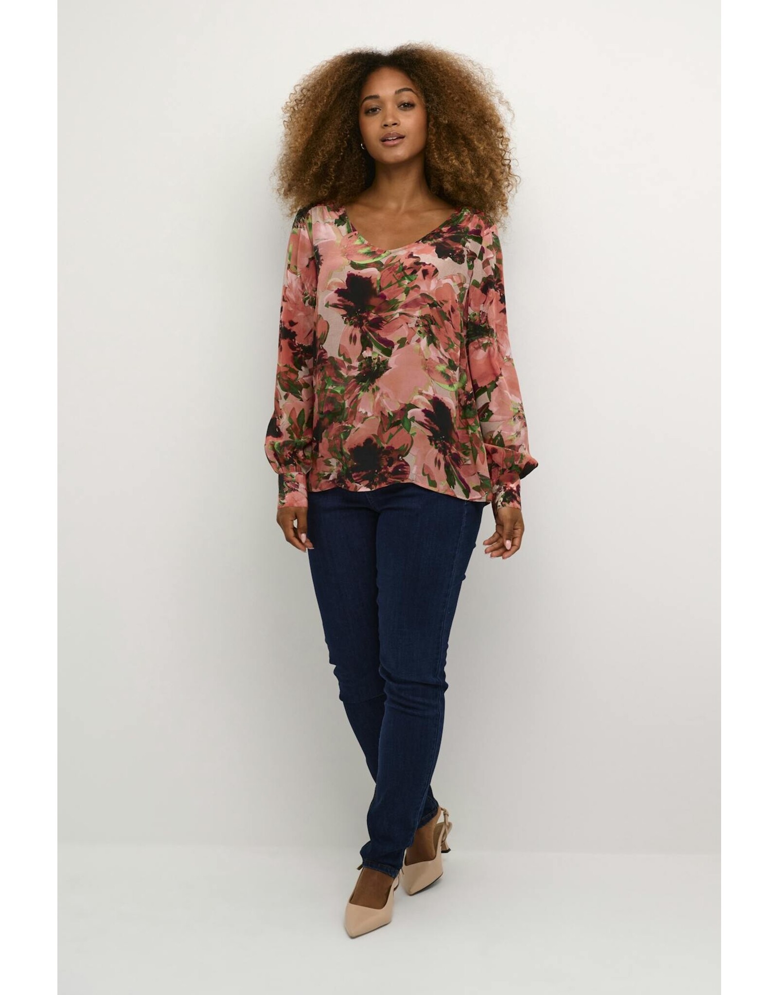 CREAM 10612321 BLOUSE