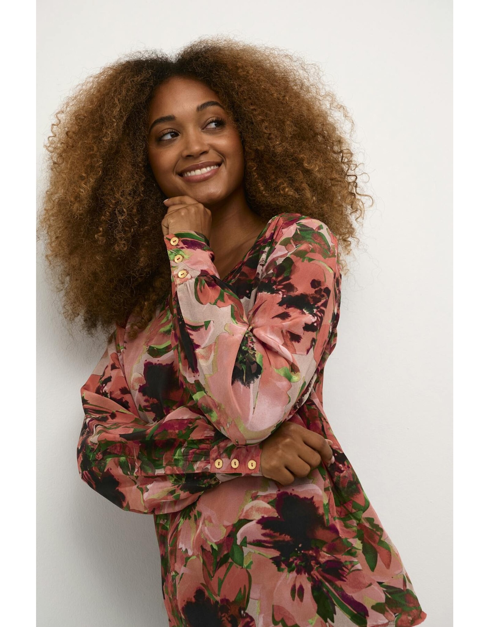 CREAM 10612321 BLOUSE