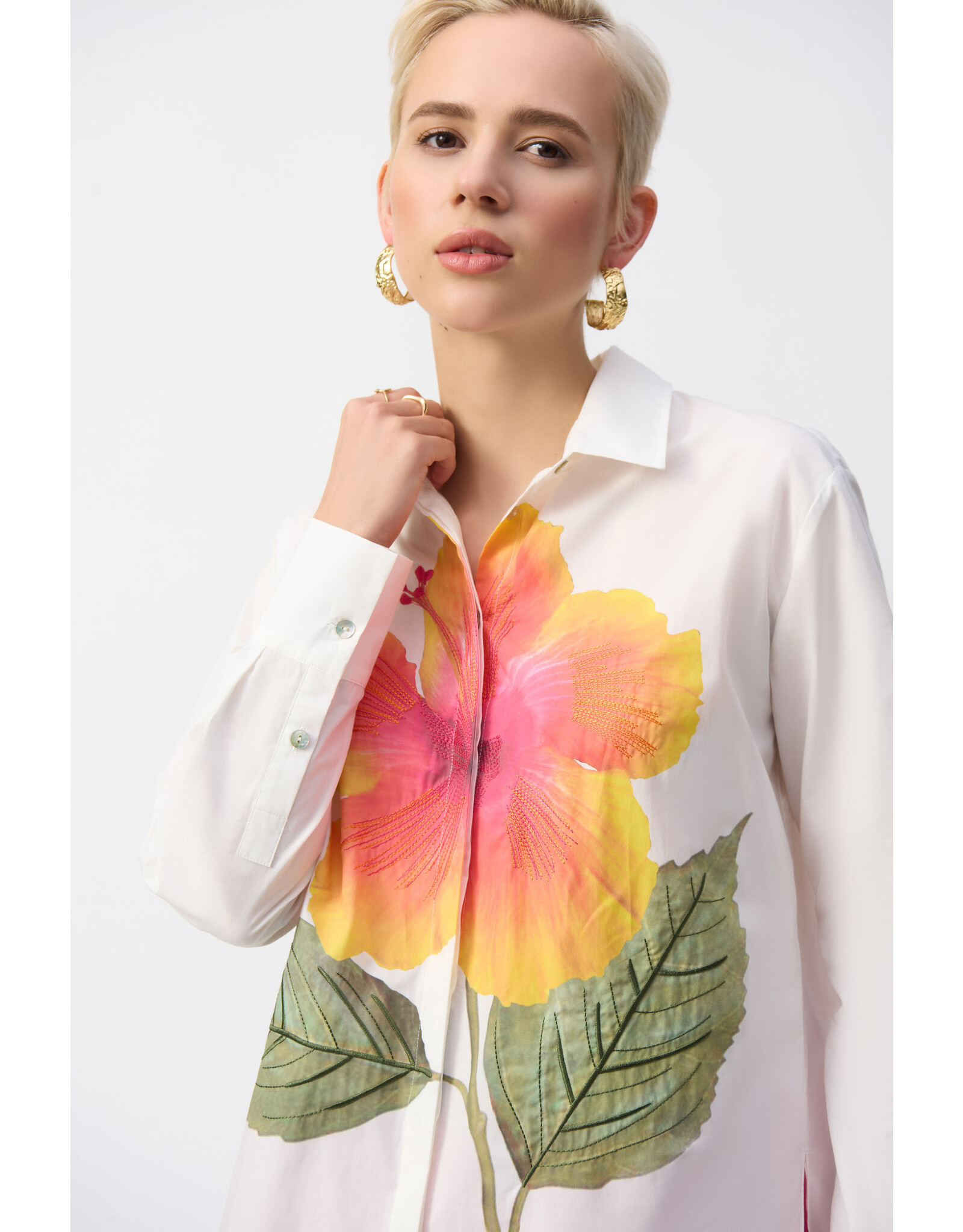 JOSEPH RIBKOFF 251938 BLOUSE