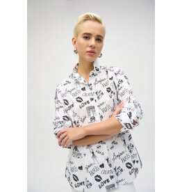 JOSEPH RIBKOFF 252929 BLOUSE