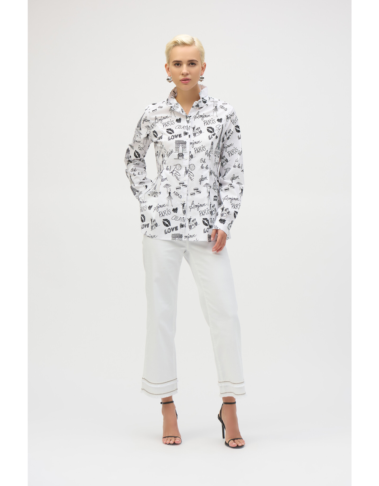 JOSEPH RIBKOFF 252929 BLOUSE
