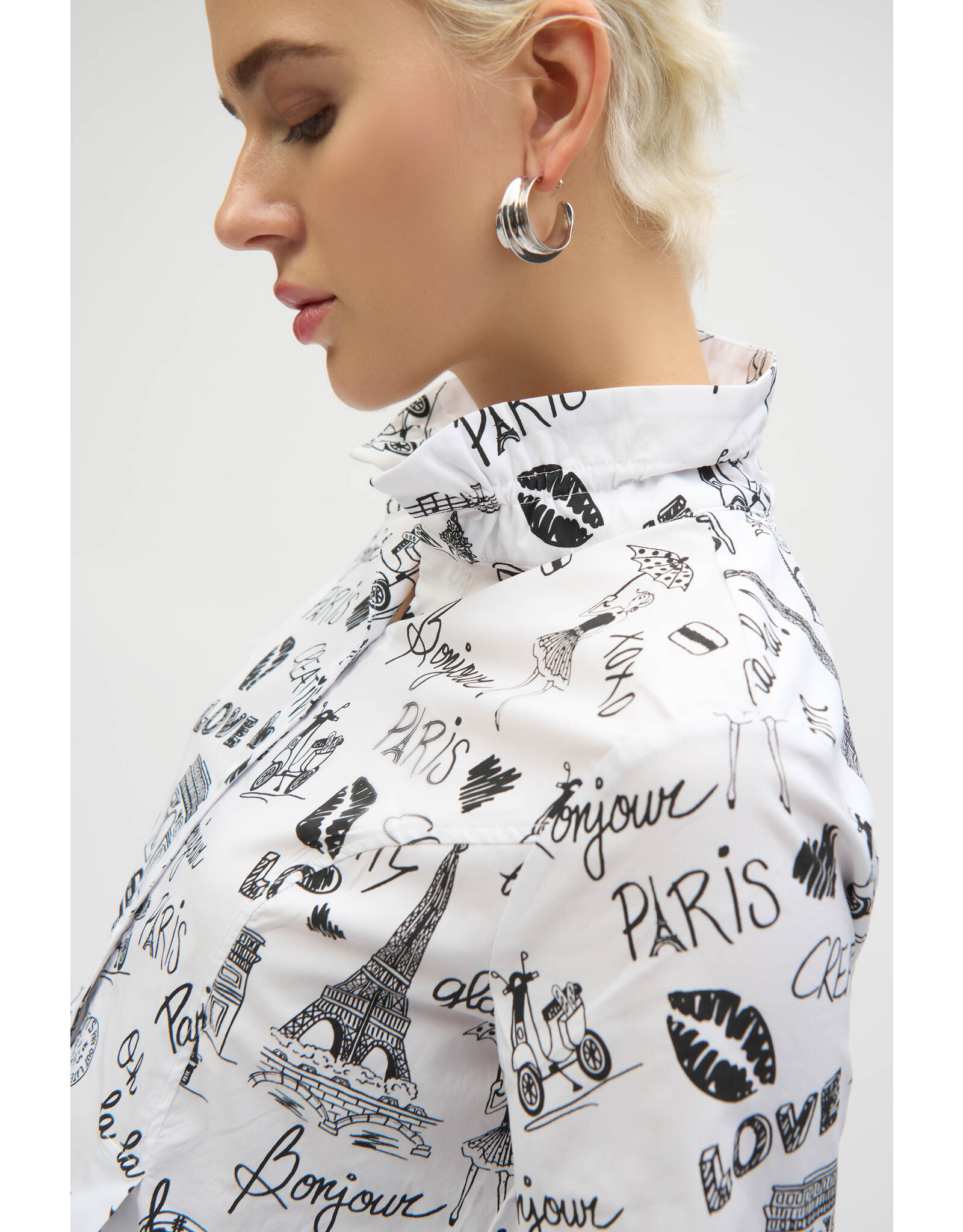 JOSEPH RIBKOFF 252929 BLOUSE