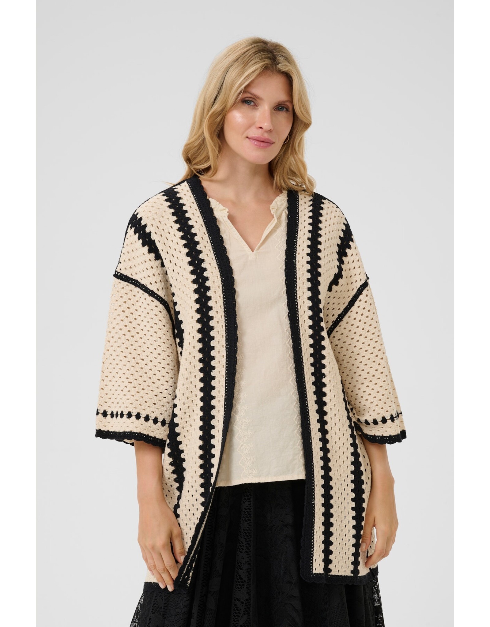 CREAM 10613479 CARDIGAN