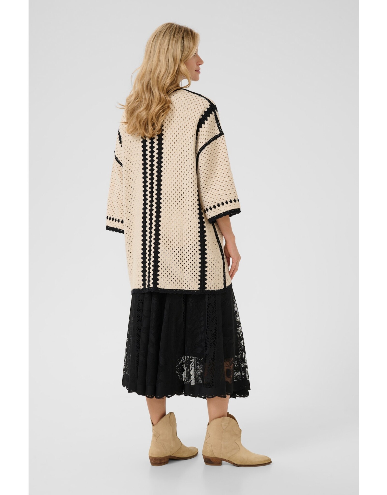 CREAM 10613479 CARDIGAN