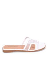 DJANGO AND JULIETTE LOSHIE WHITE LEATHER MESH DJ