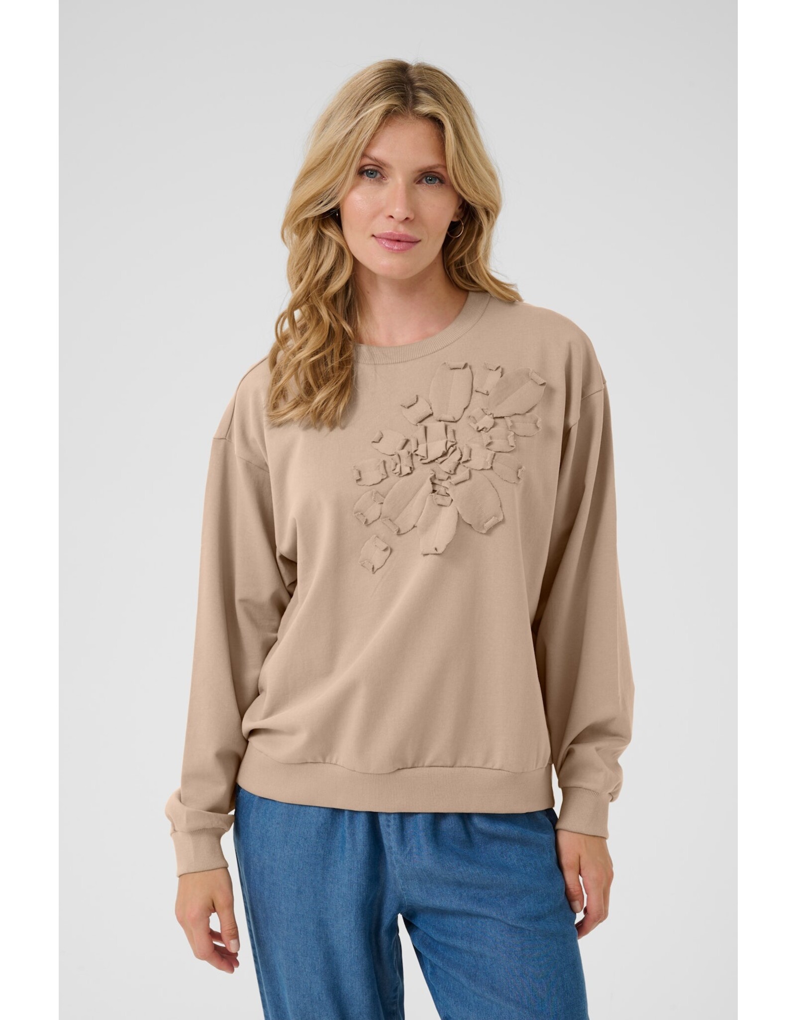 CREAM 10613492 FLORIN SWEATSHIRT