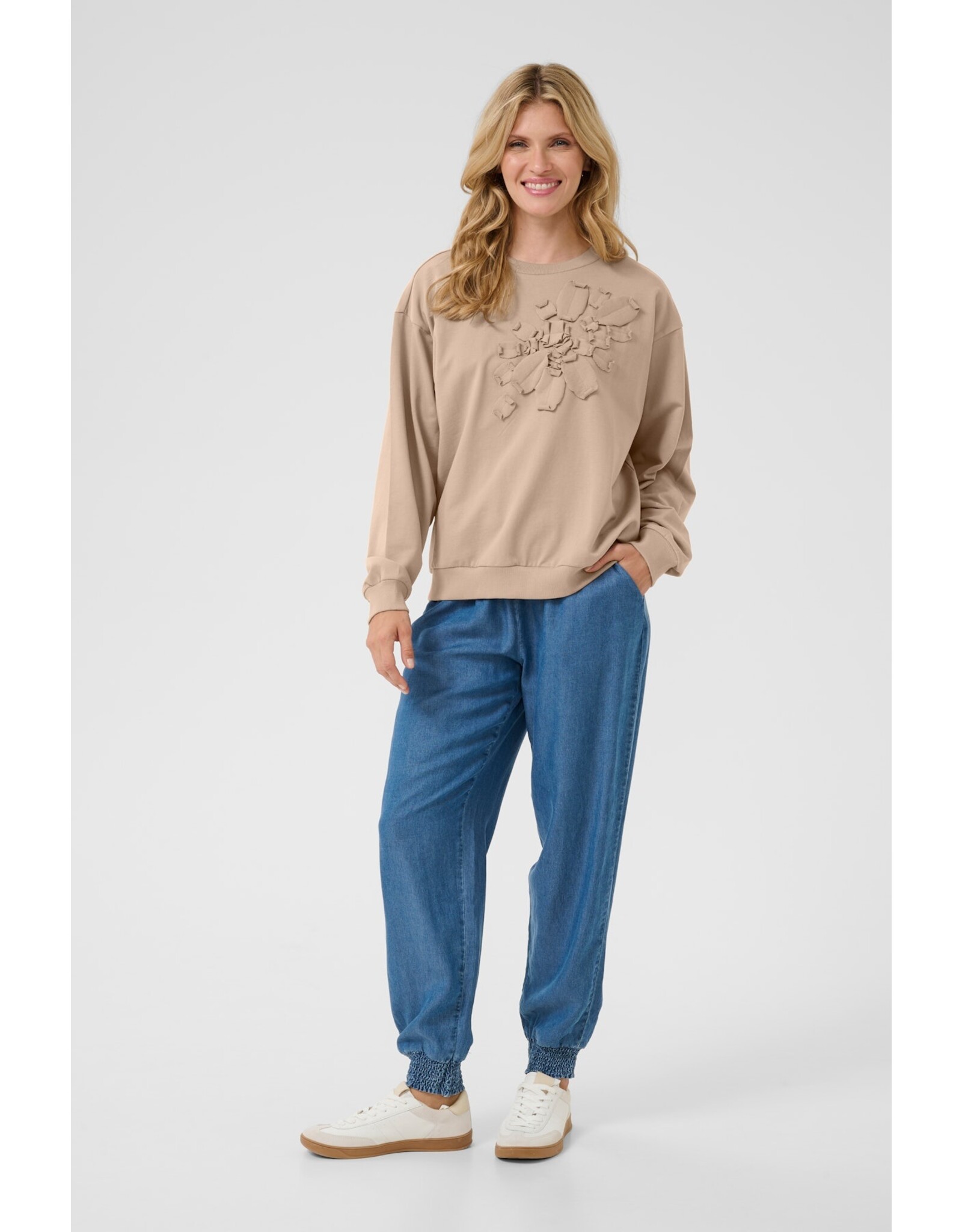 CREAM 10613492 FLORIN SWEATSHIRT