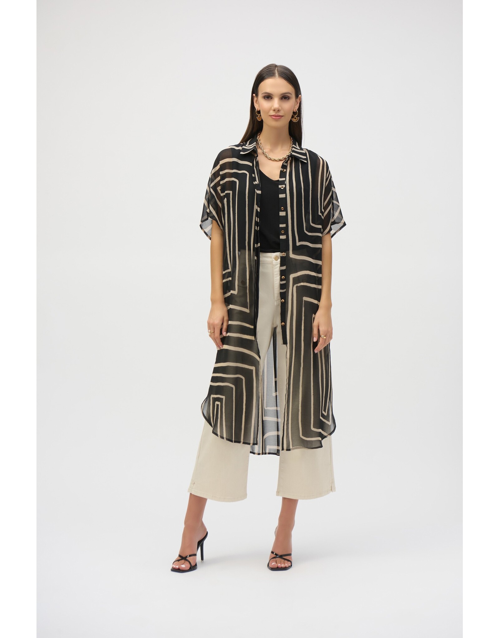 JOSEPH RIBKOFF 252934 BLOUSE
