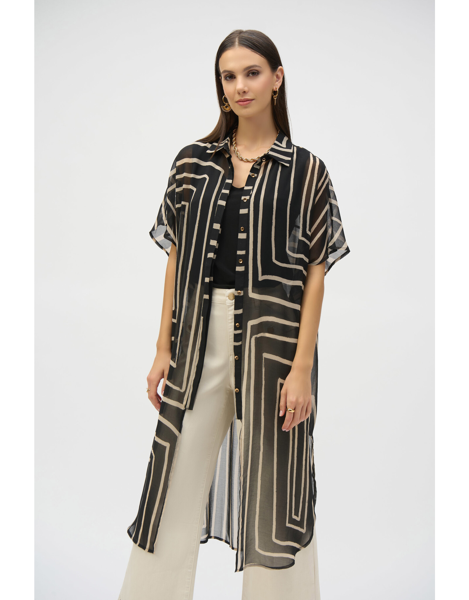 JOSEPH RIBKOFF 252934 BLOUSE