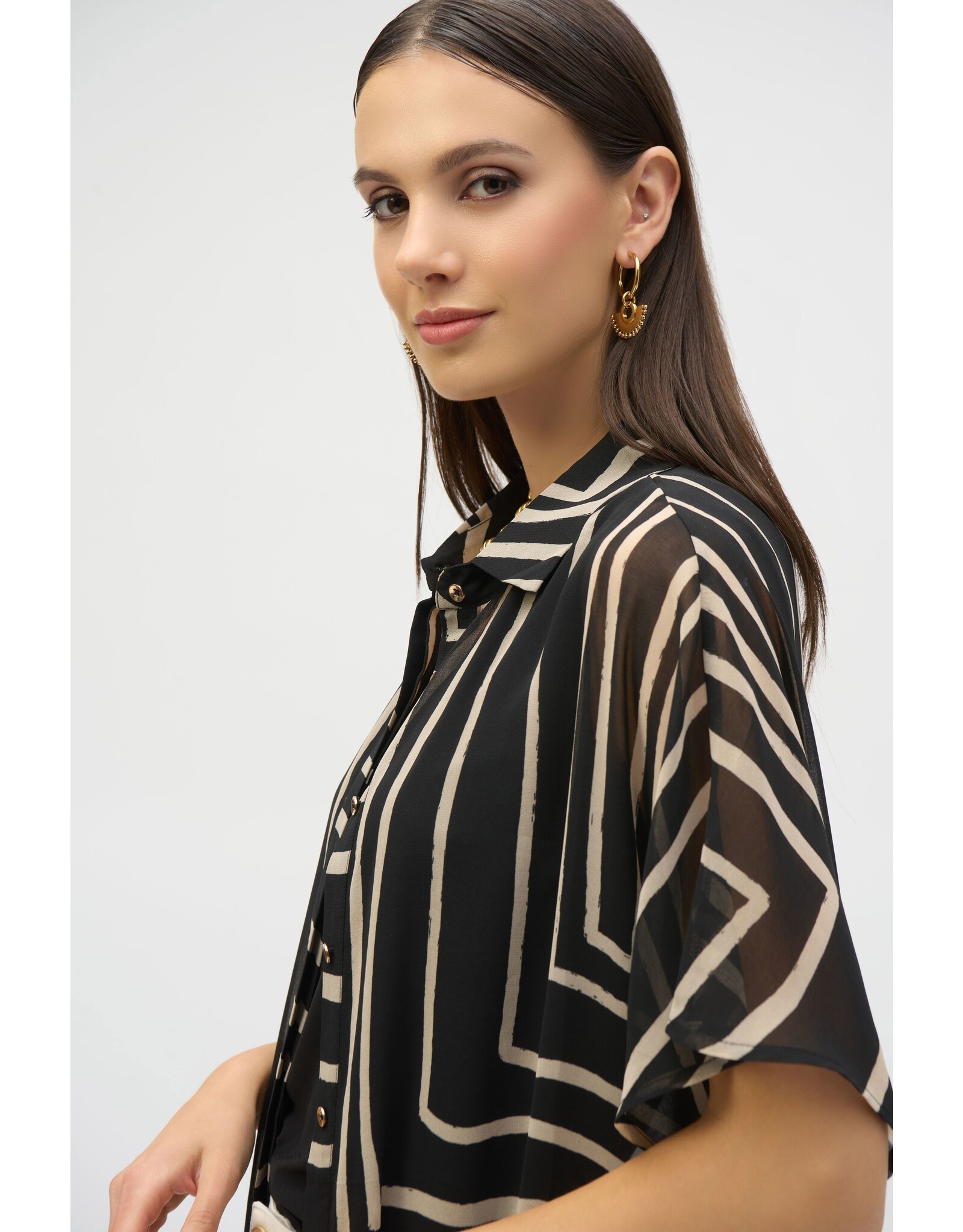 JOSEPH RIBKOFF 252934 BLOUSE