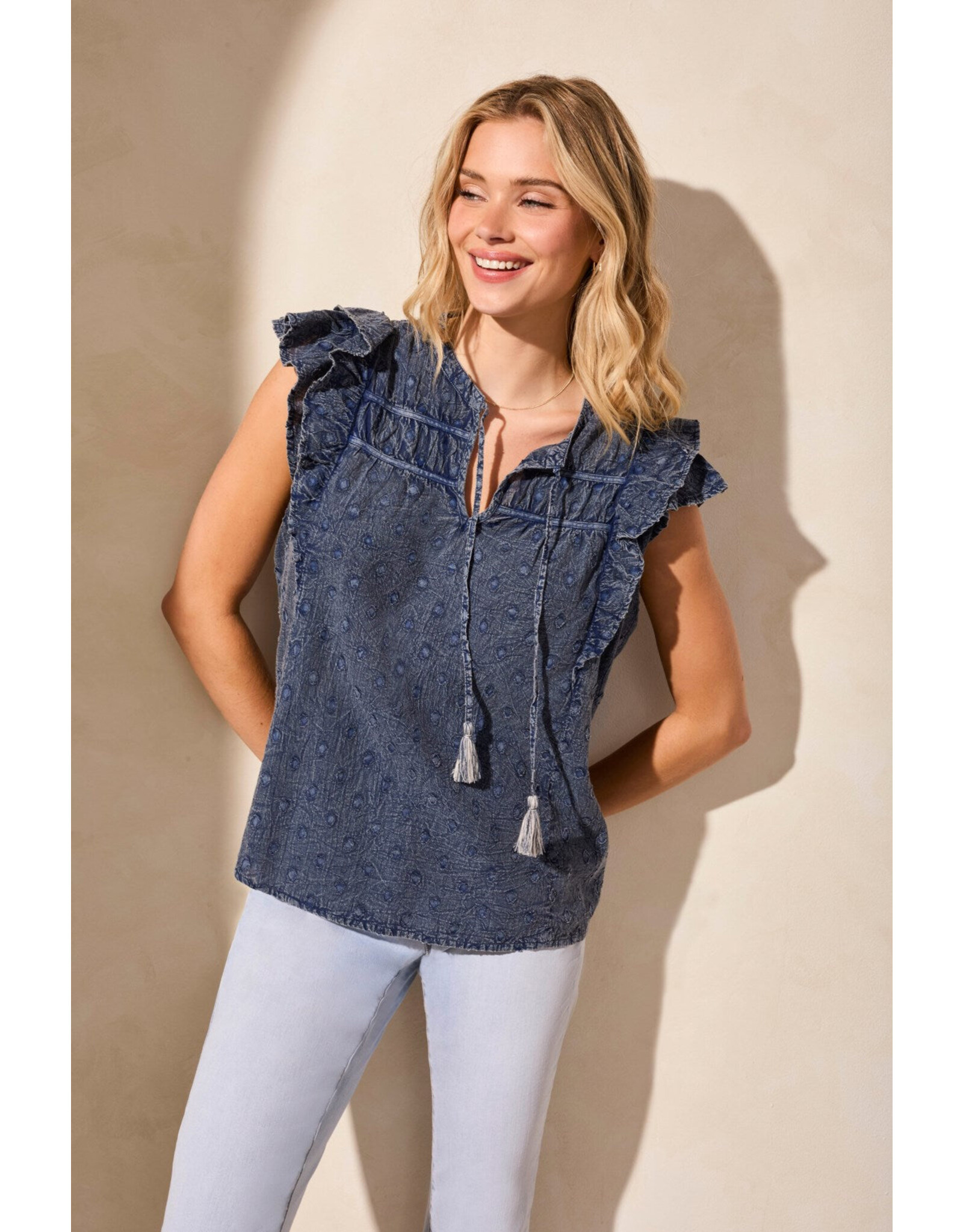 TRIBAL 5826O-5299 BLOUSE