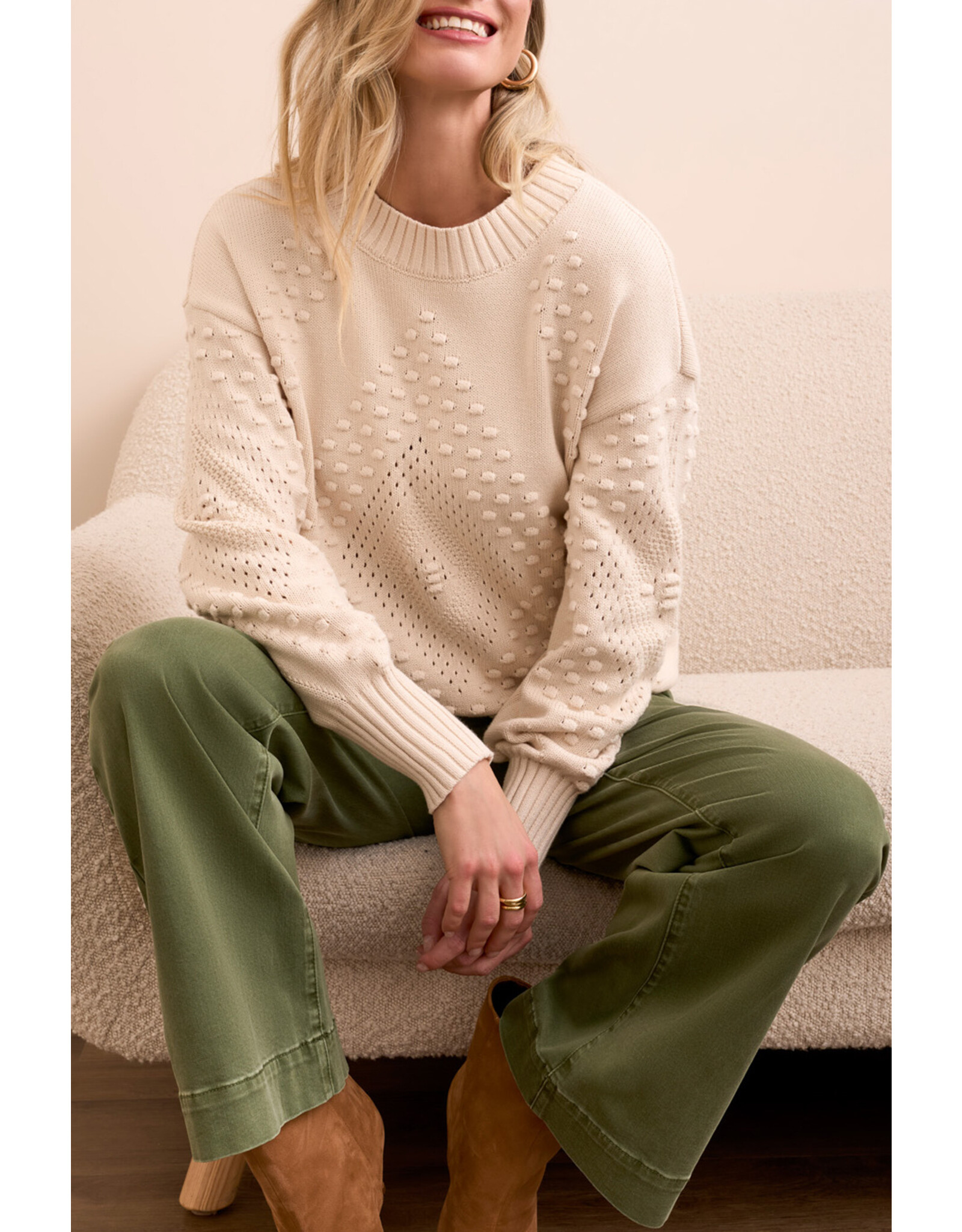 TRIBAL 2299O-576 SWEATER