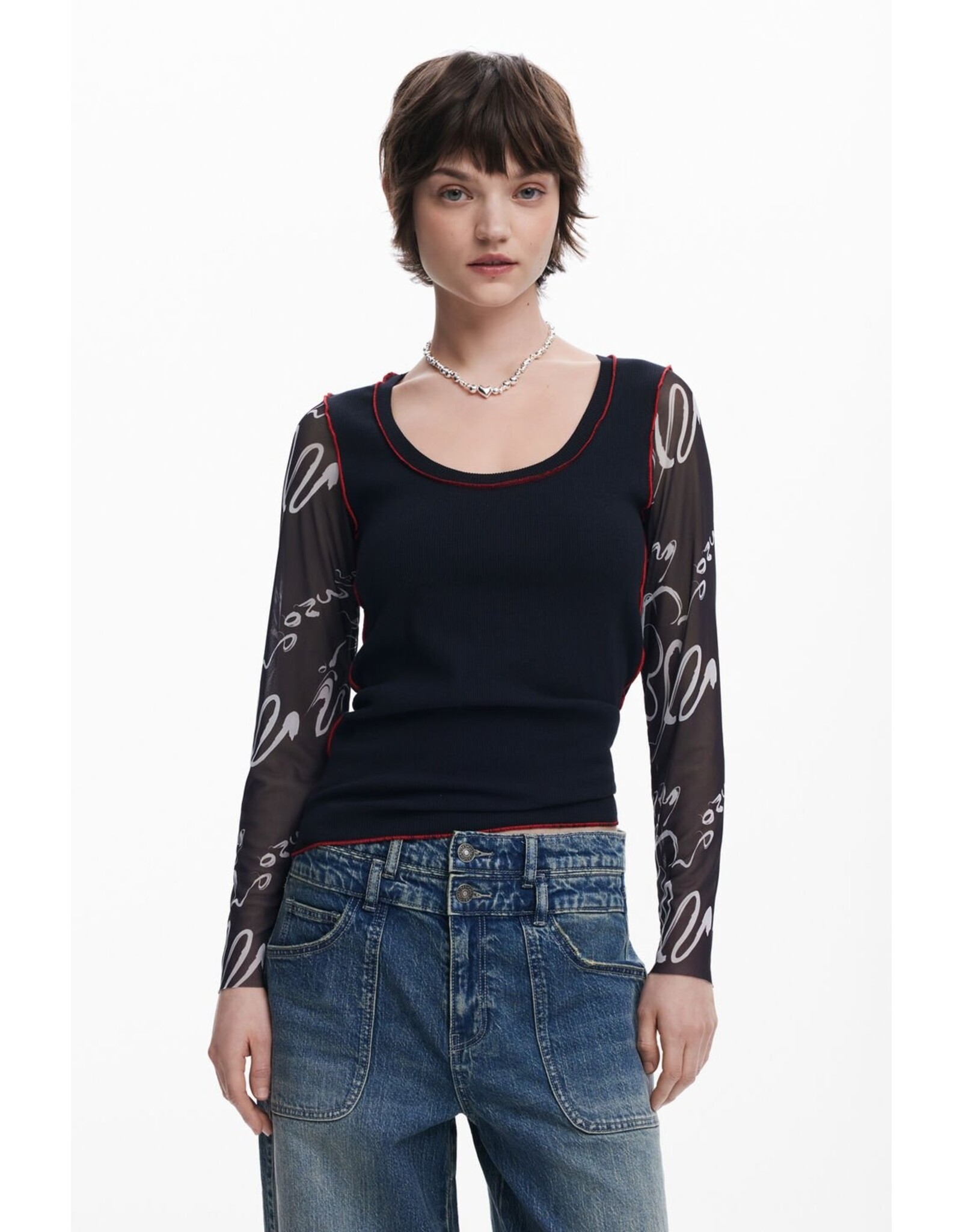 DESIGUAL 25SWTKAJ TOP