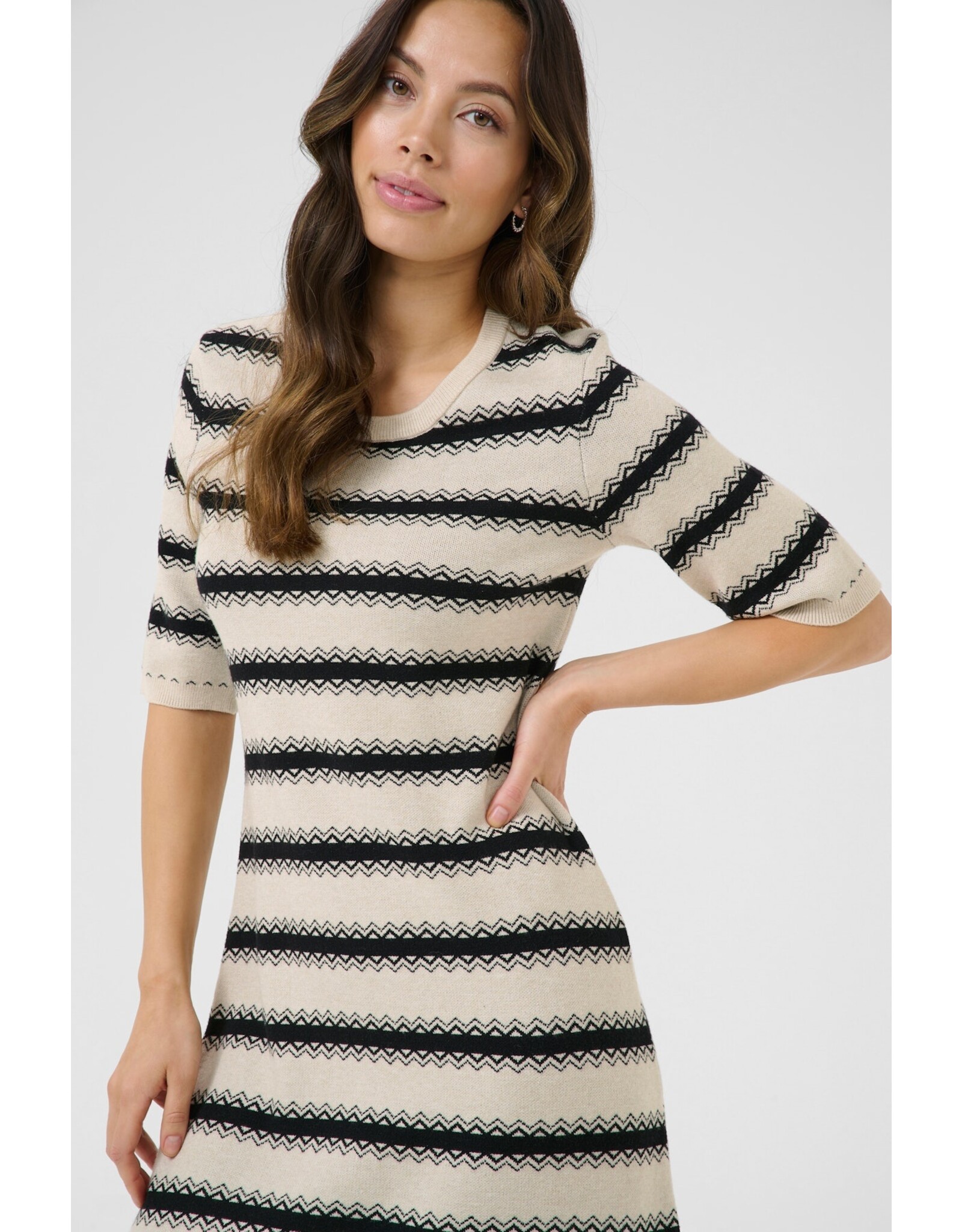 CREAM 10613931 DRESS