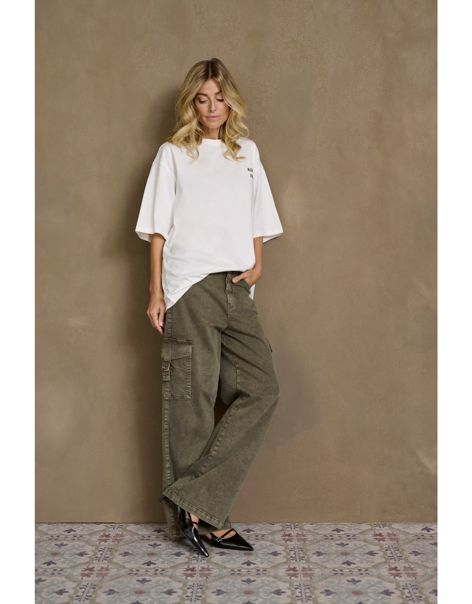 CREAM 10614007 PANTS