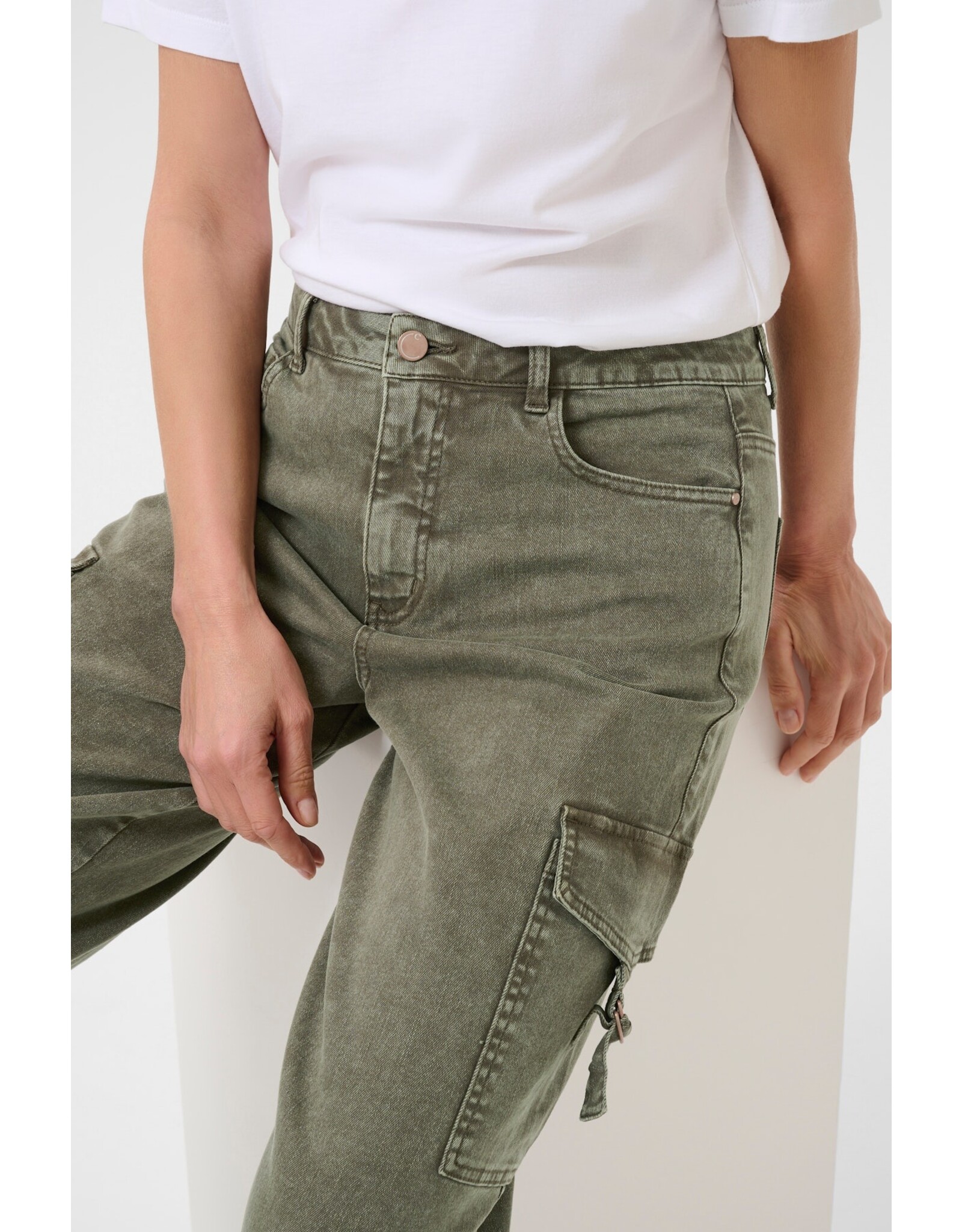 CREAM 10614007 PANTS