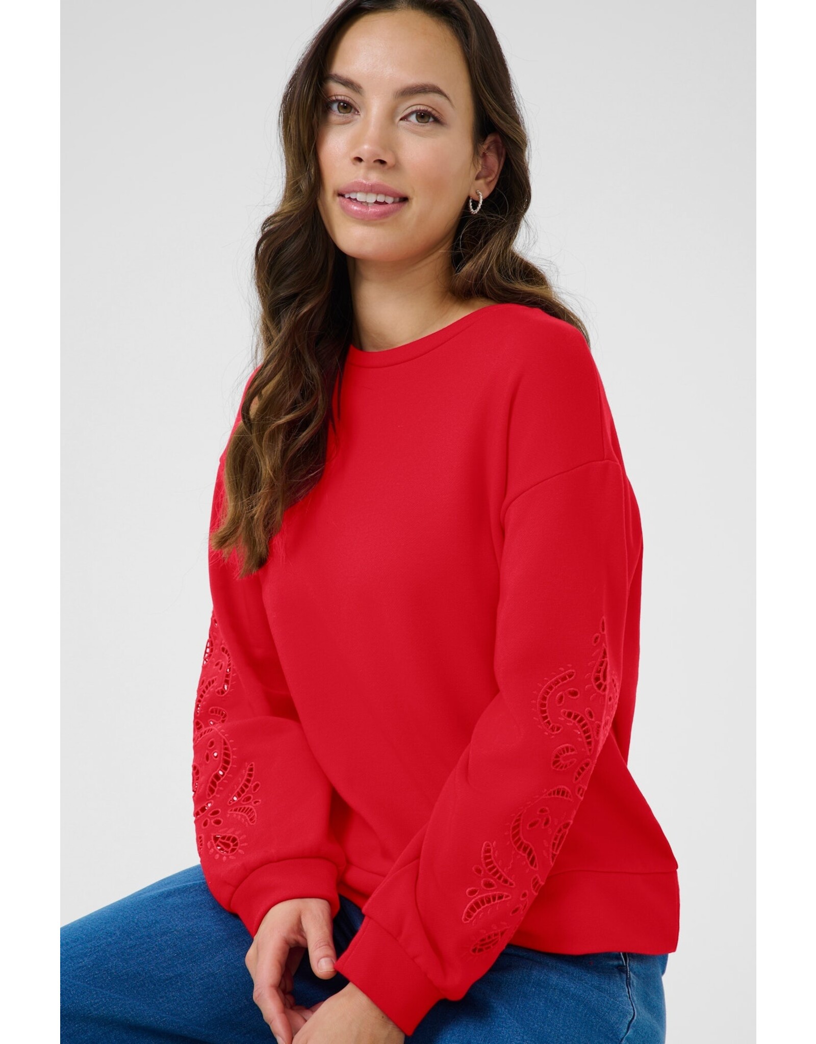 CREAM 10613984 SWEATER