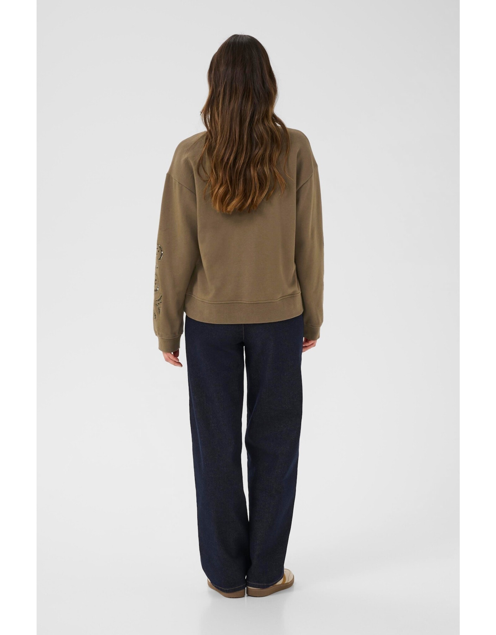 CREAM 10613984 SWEATER