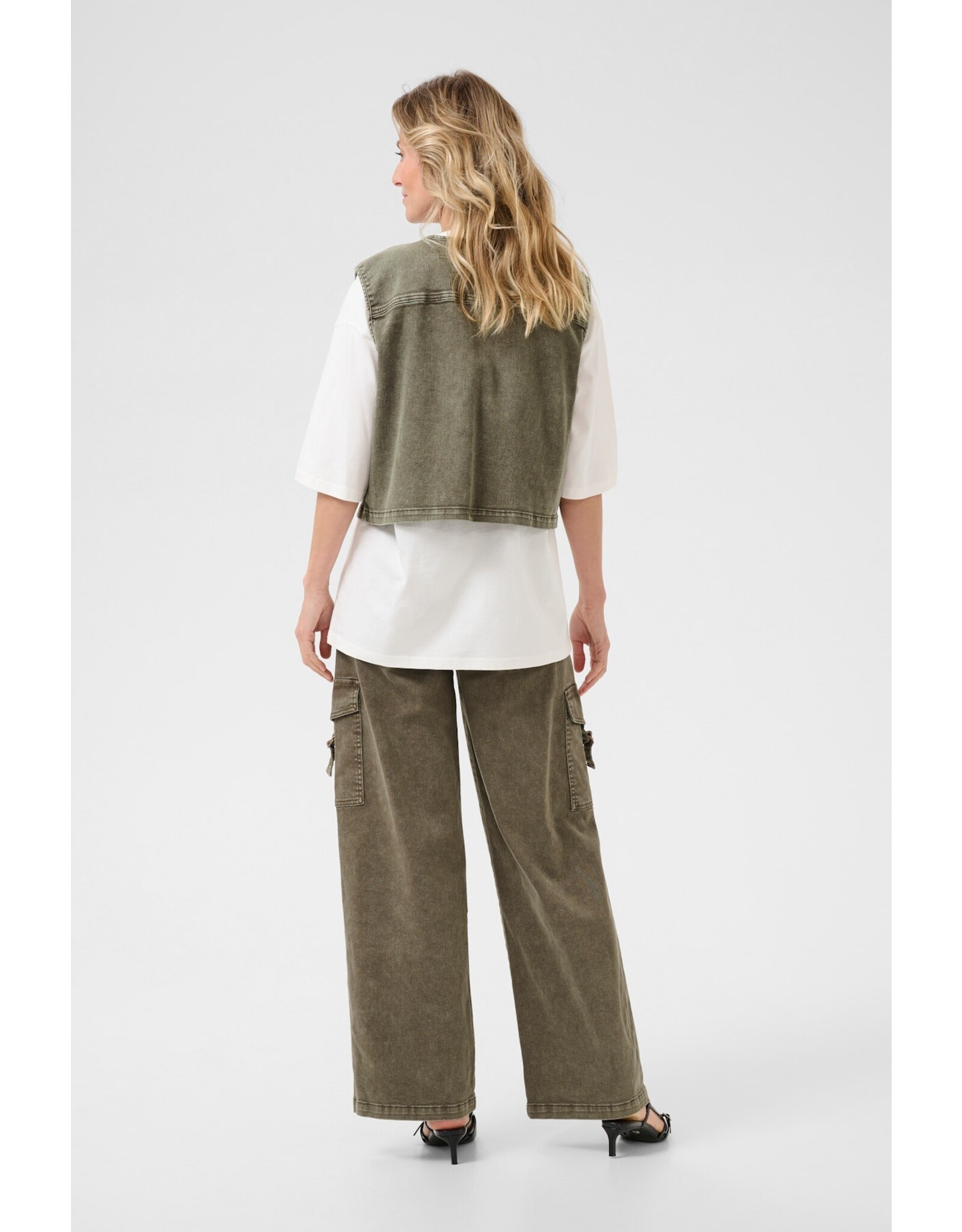 CREAM 10614056 WAISTCOAT