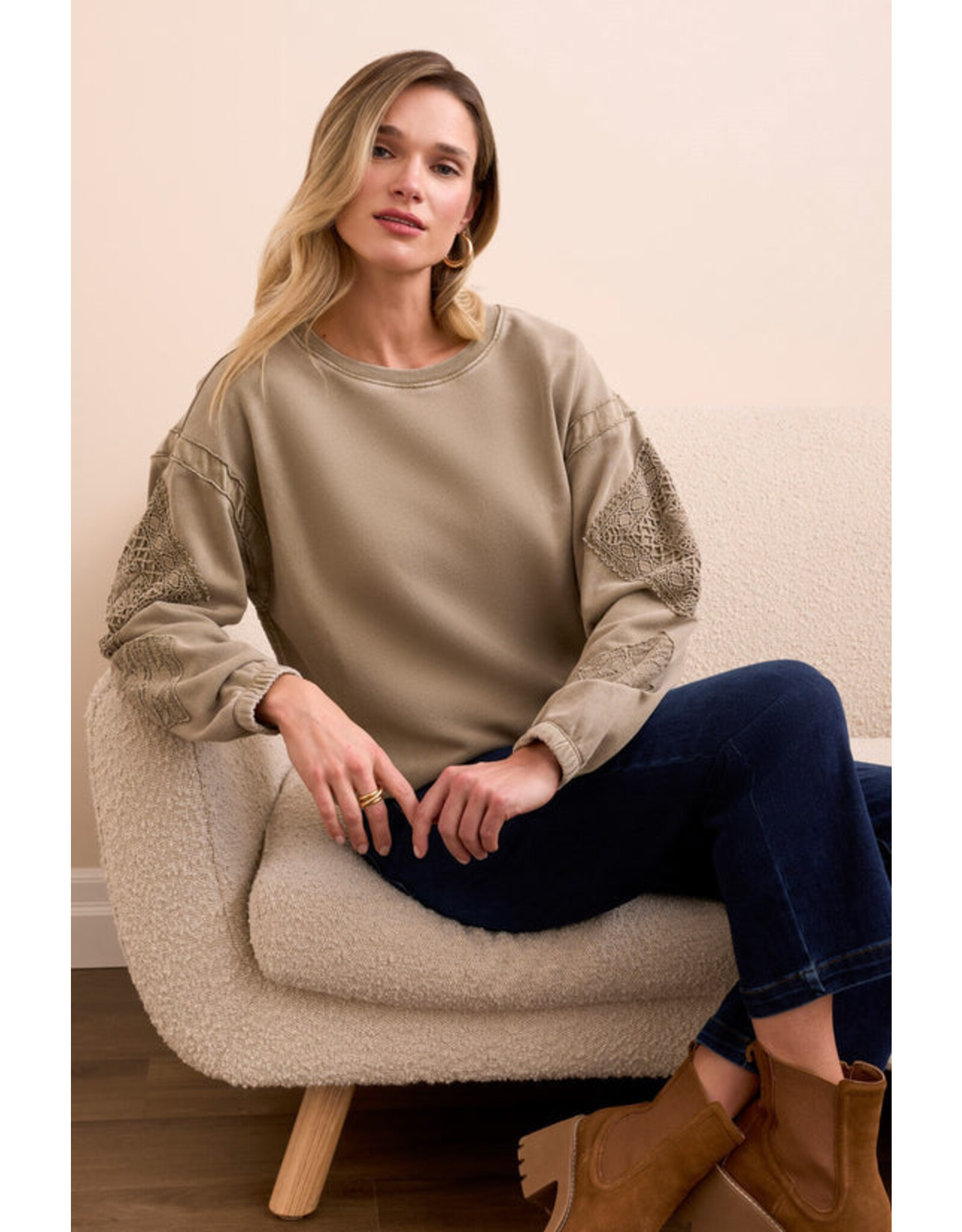 TRIBAL 5986O-5082 SWEATER