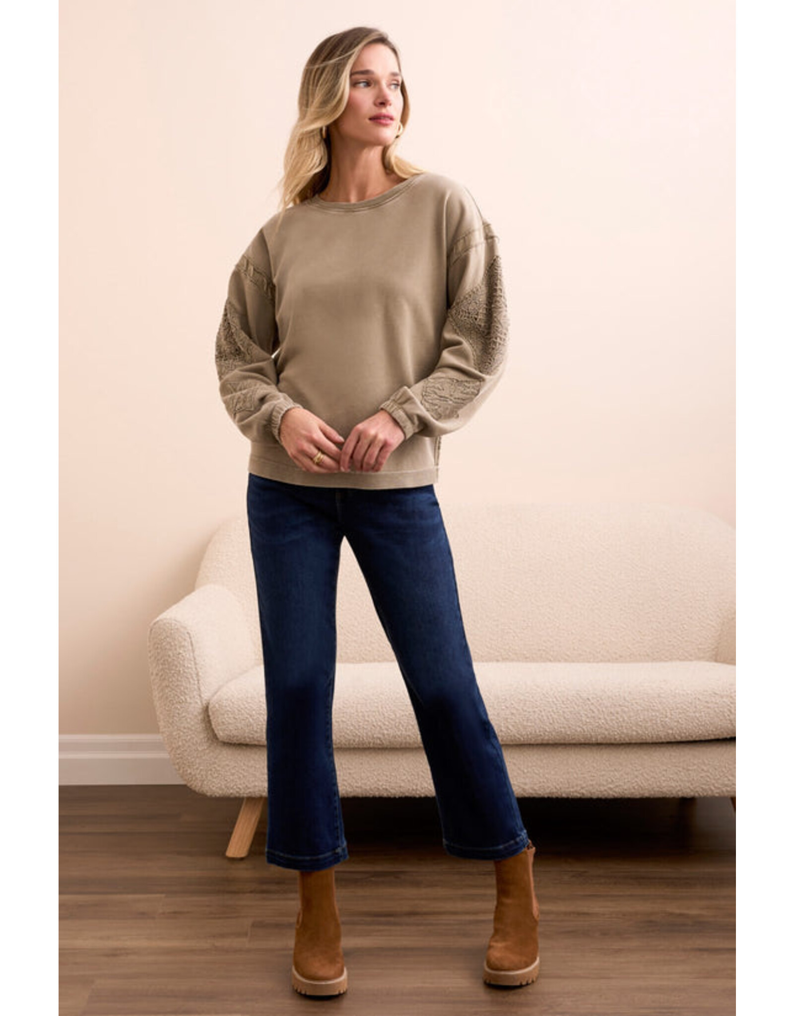 TRIBAL 5986O-5082 SWEATER