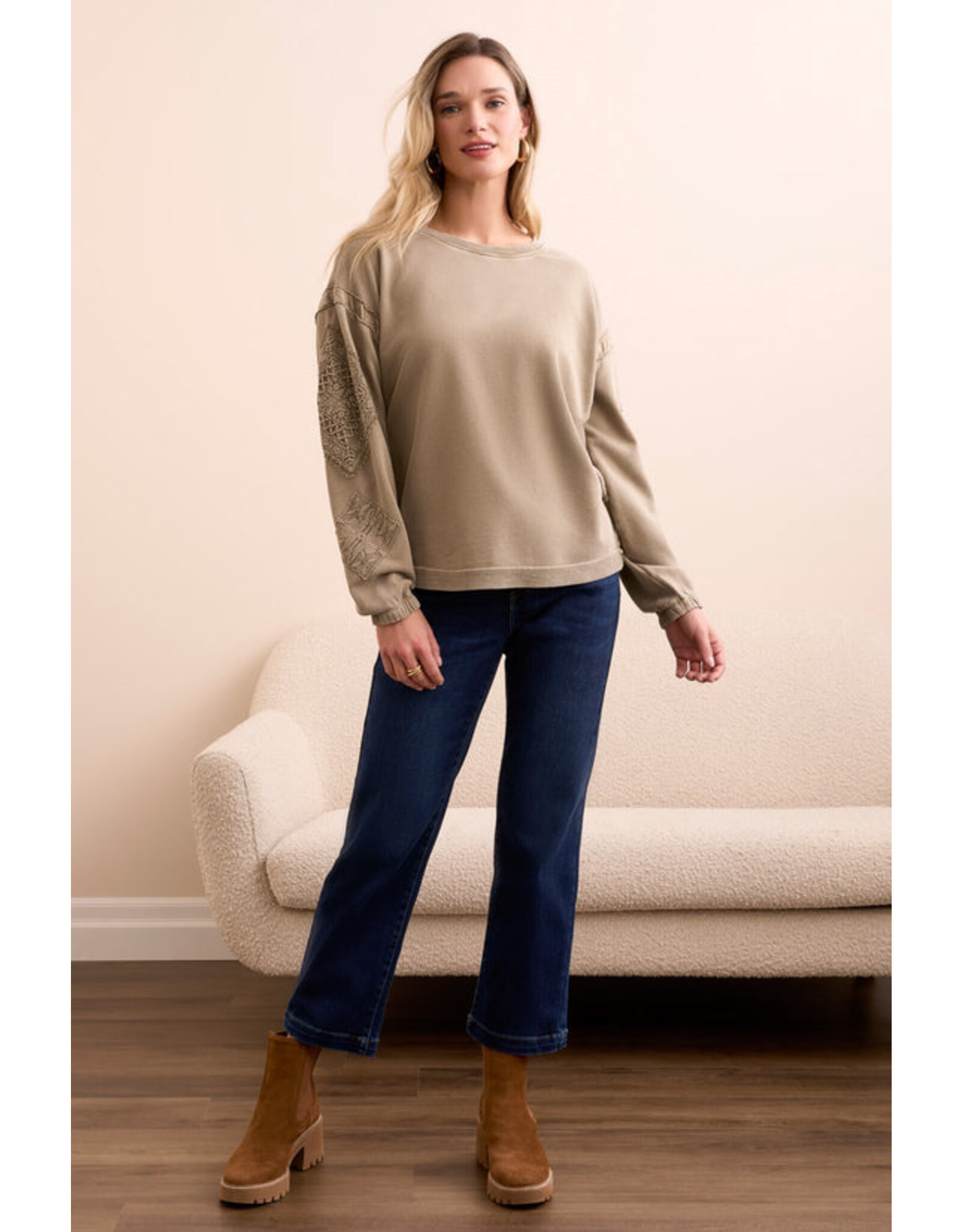 TRIBAL 5986O-5082 SWEATER