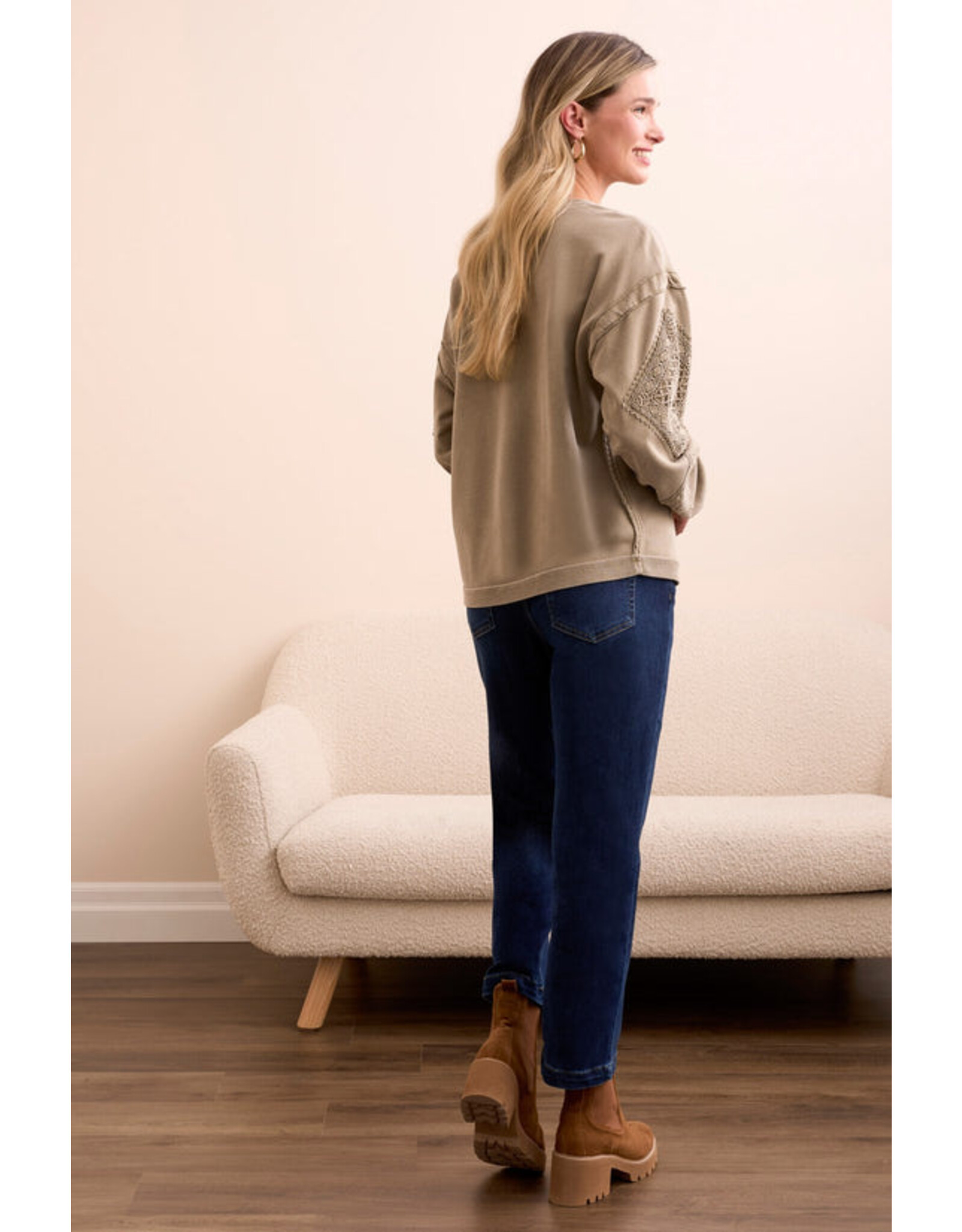 TRIBAL 5986O-5082 SWEATER