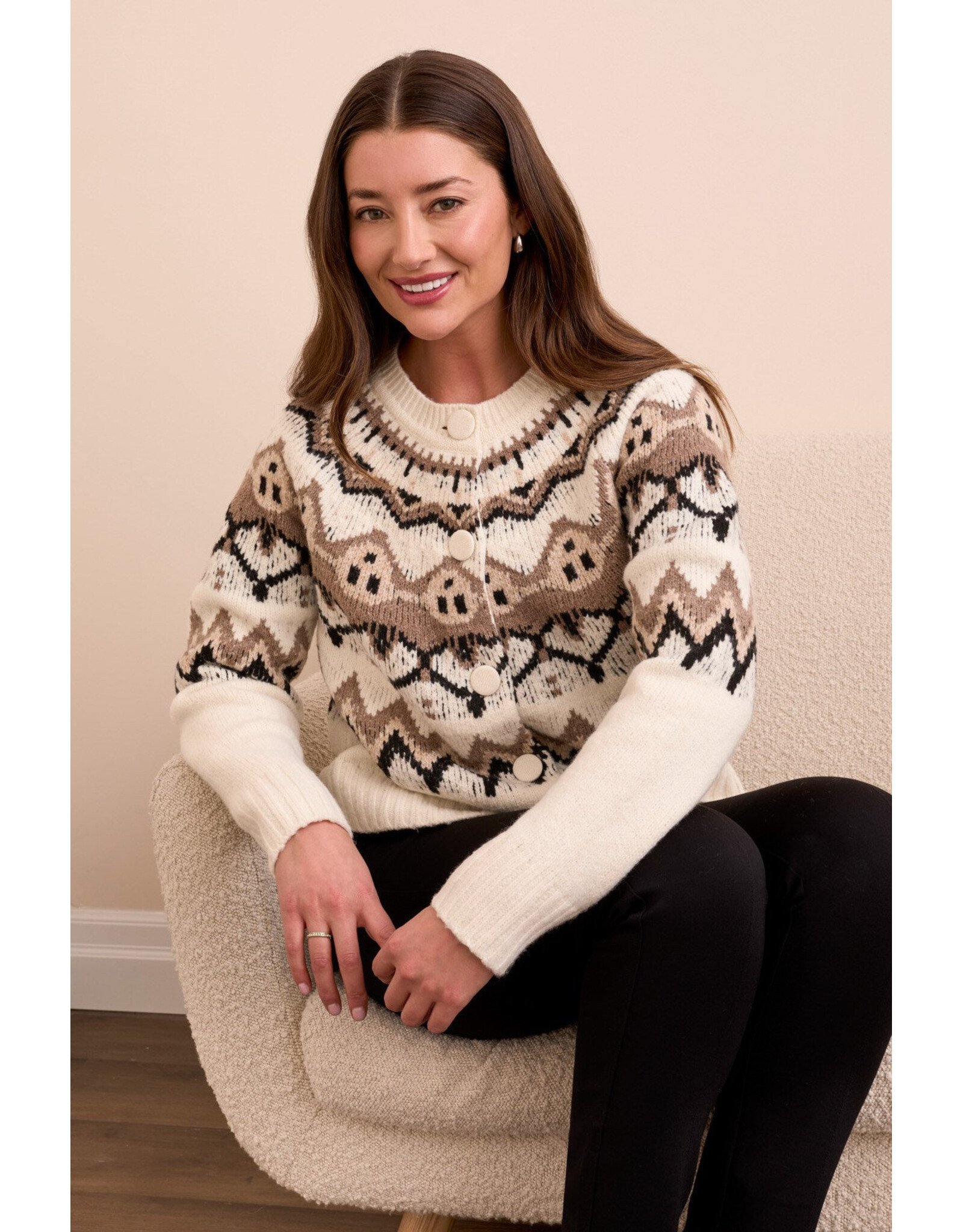 TRIBAL 2312O-3814 CARDIGAN