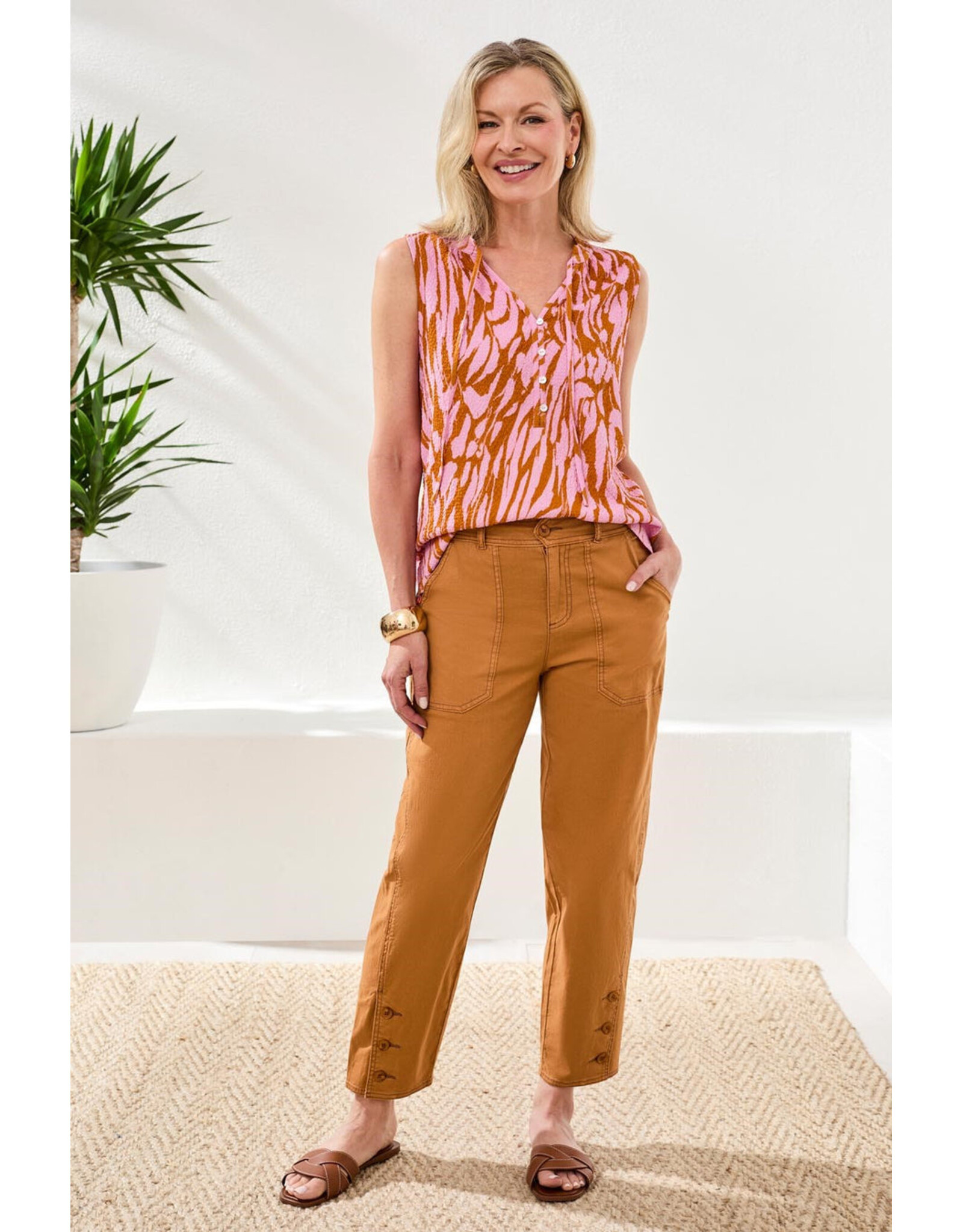 TRIBAL 3063O-8383 ANKLE PANT