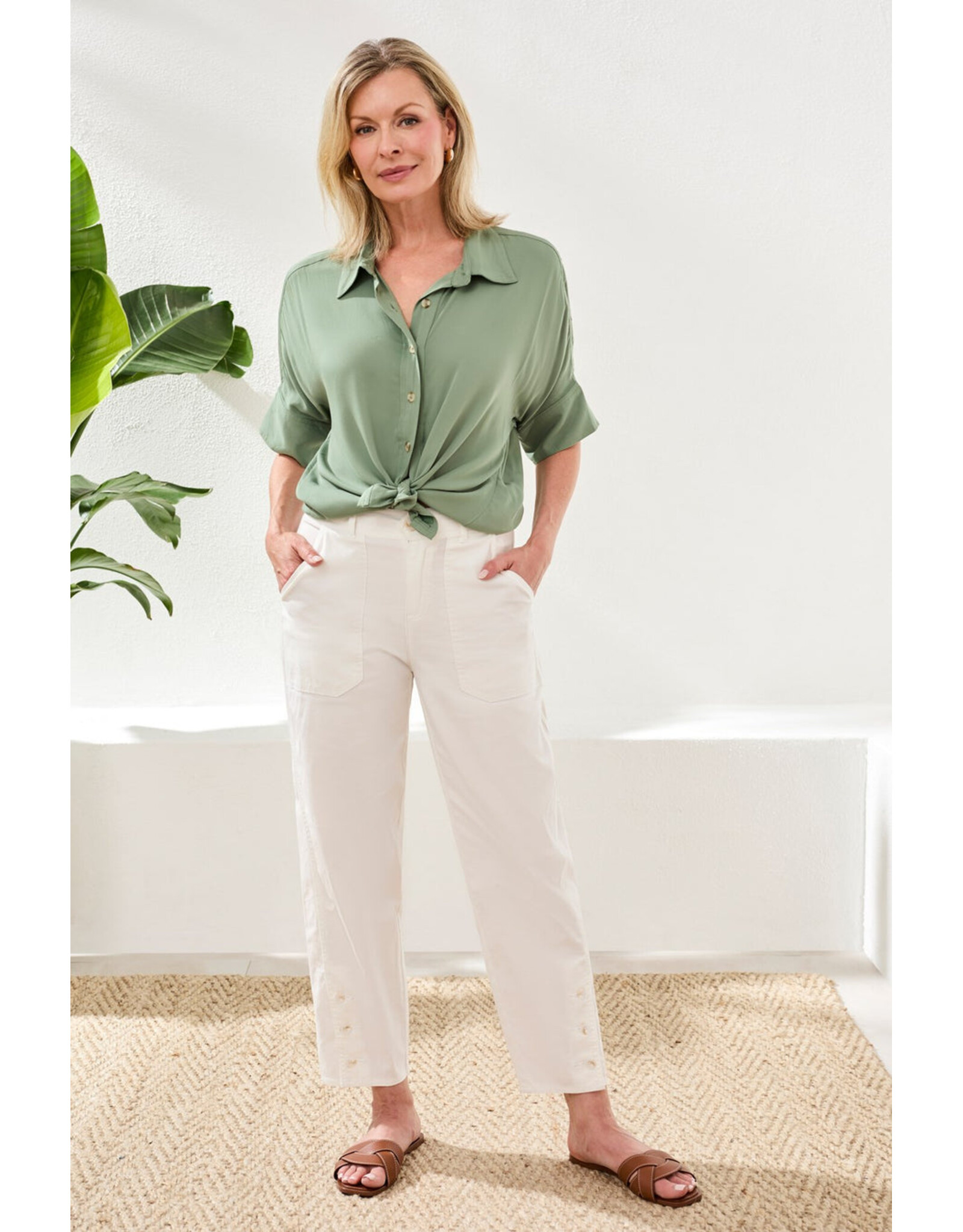 TRIBAL 3063O-8383 ANKLE PANT