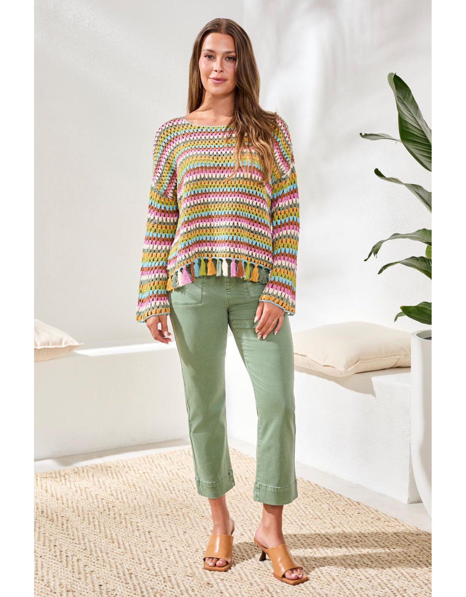 TRIBAL 3034O-576 SWEATER