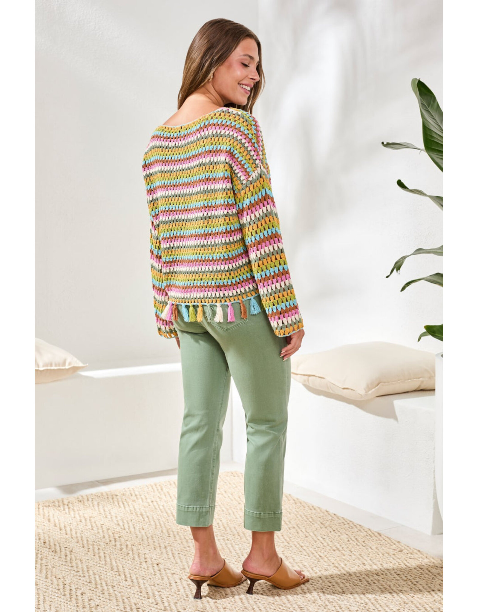 TRIBAL 3034O-576 SWEATER