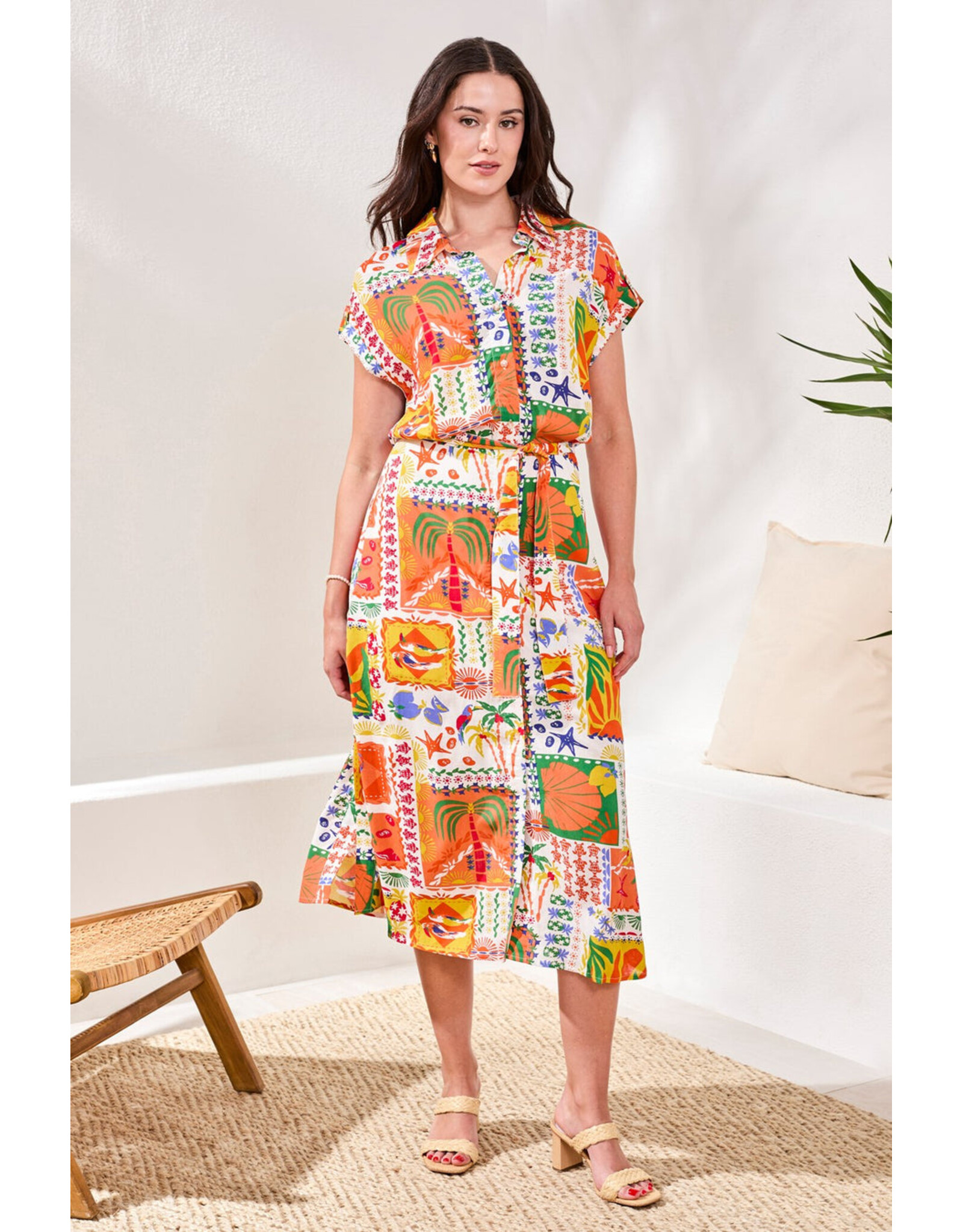 TRIBAL 6163O-4170-2538 DRESS