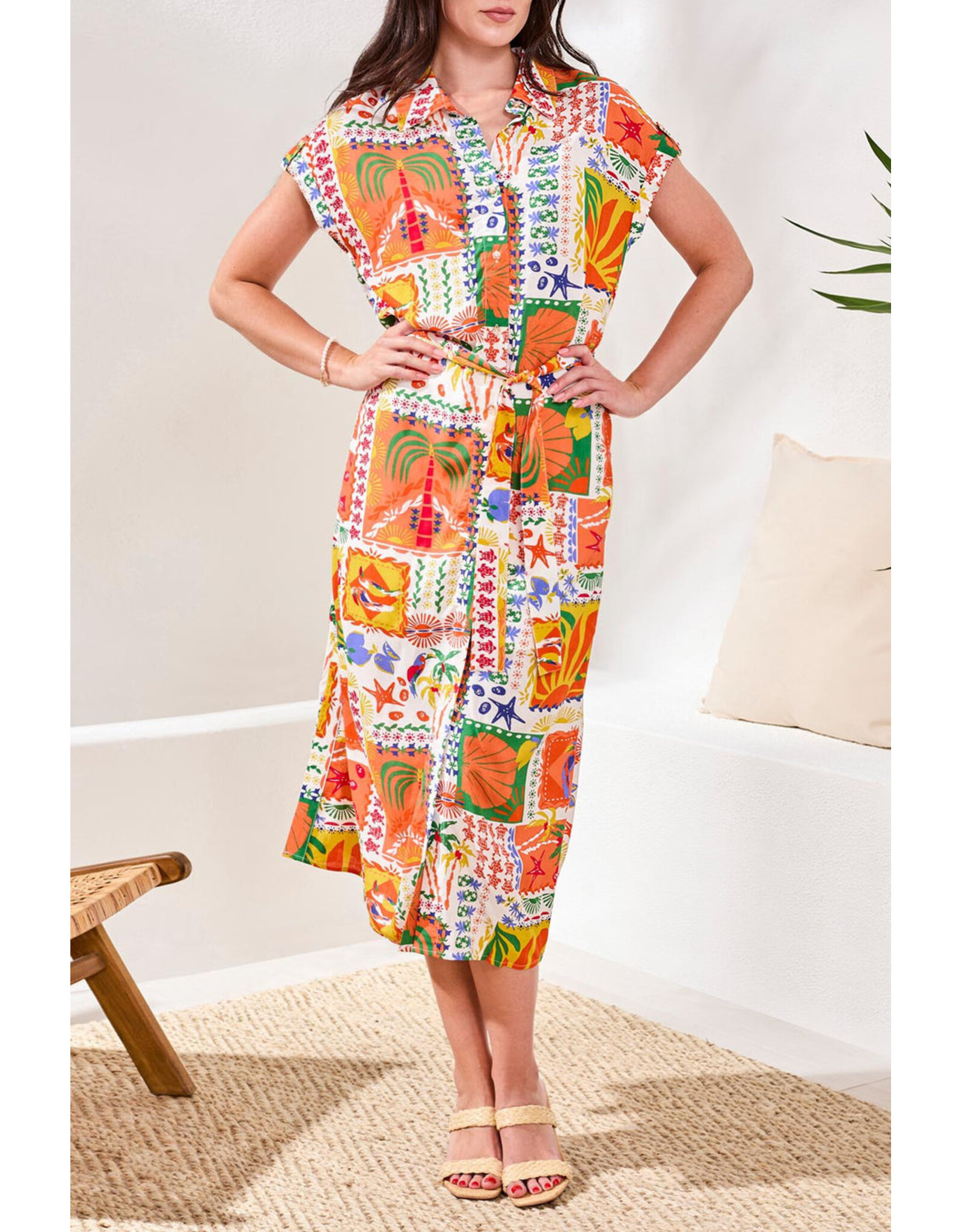 TRIBAL 6163O-4170-2538 DRESS