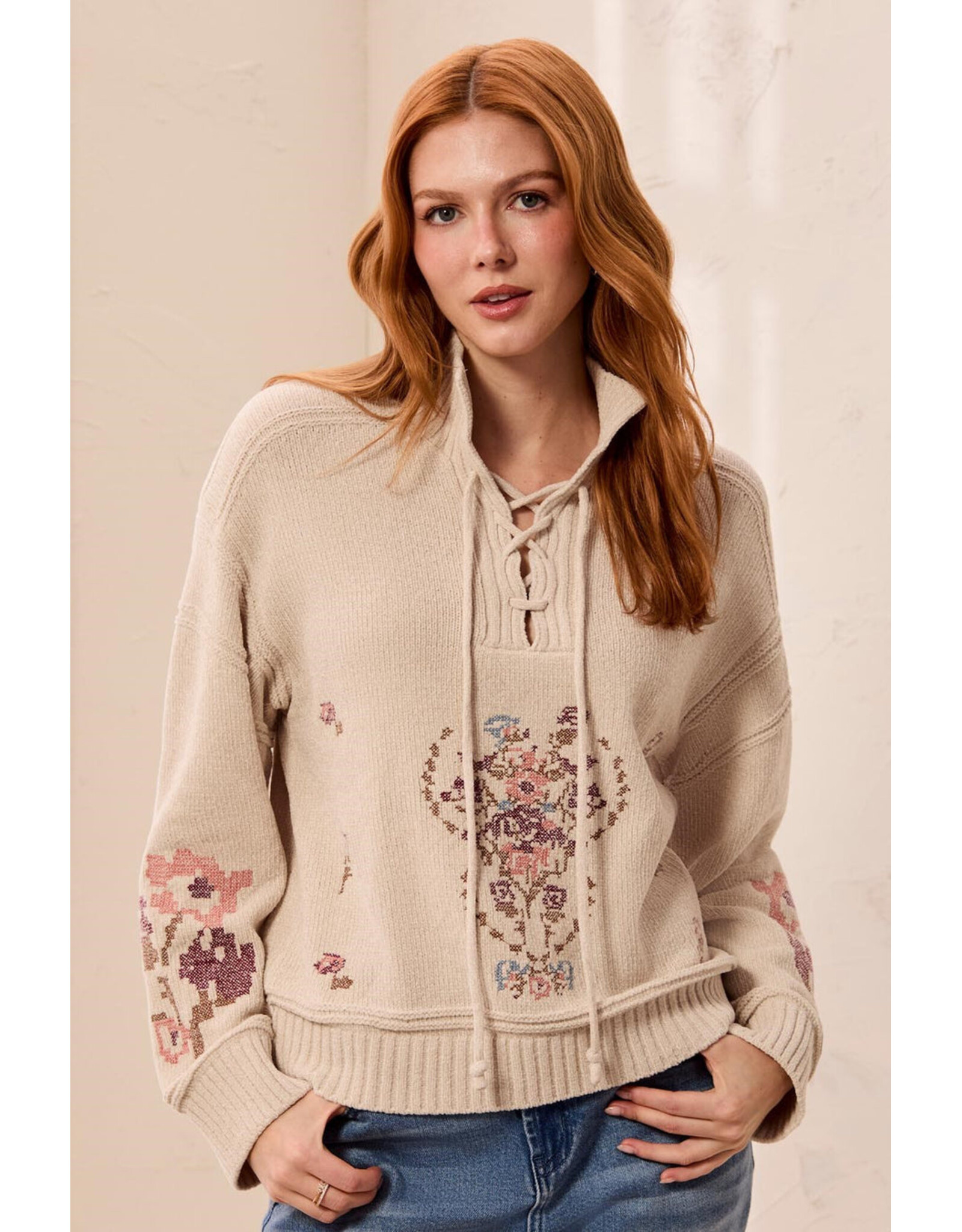 TRIBAL 6335O-5619 SWEATER