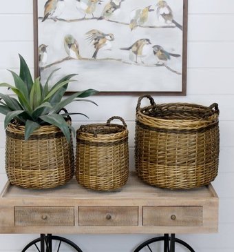 Marshall Home and Garden Large Monterey Basket