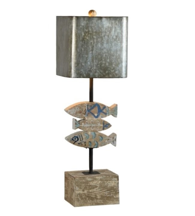 Forty West Oliver Lamp- Tan Shade/One Only
