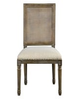 Forty West Square Maxwell Side Chair with Cane