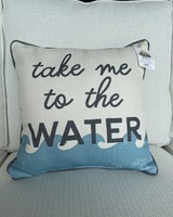 Take Me To The Water Pillow-TXT0753P